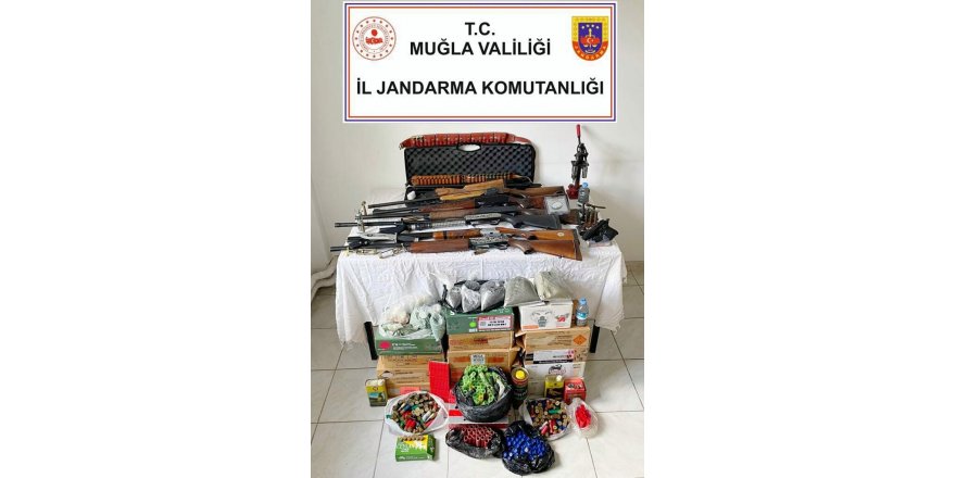 Muğla'da silah kaçakçılığı operasyonu: 1 gözaltı