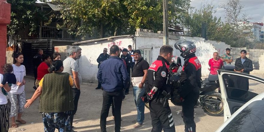 İki aile arasında taşlı sopalı kavga
