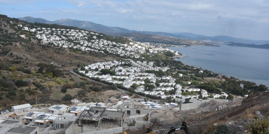 Bodrum Belediye Başkanı Aras: İmar barışı beklentisiyle kaçak yapılaşma arttı