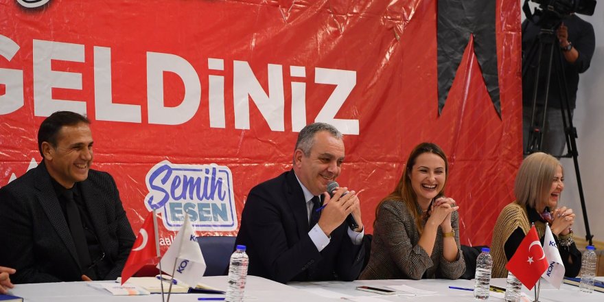 Başkan Esen: Siyasileri eleştirmekten korkmayın