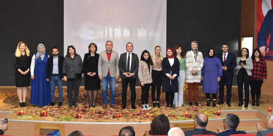 Şiirle 'şiddete hayır' dediler
