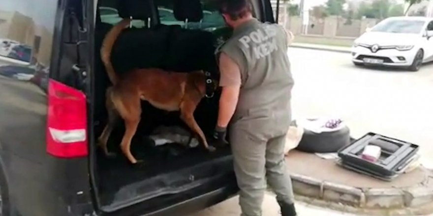 VIP araçla uyuşturucu sevkiyatı polise takıldı
