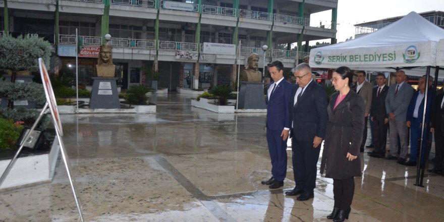 Serik'te Öğretmenler Günü kutlandı