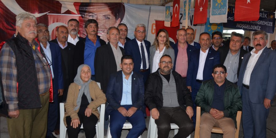 Serik İYİ Parti'de Bodur güven tazeledi