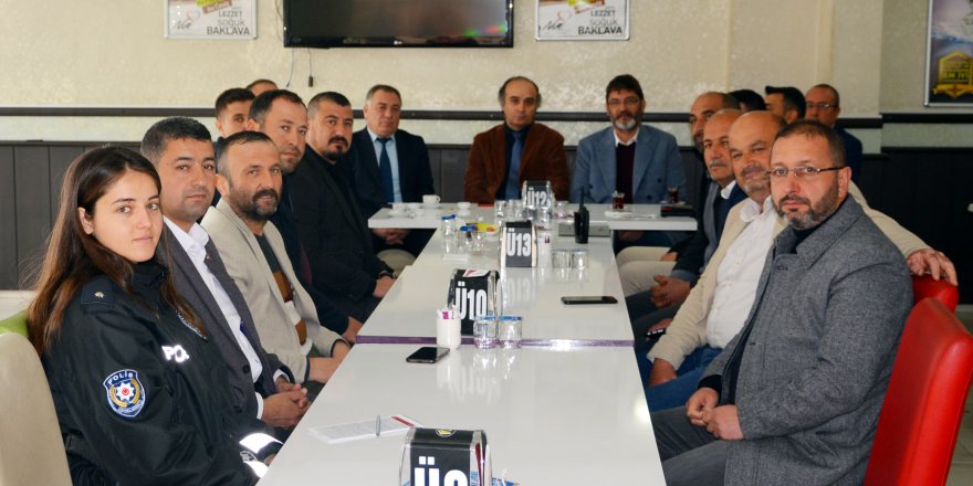 Korkuteli'de huzur ve asayiş toplantısı