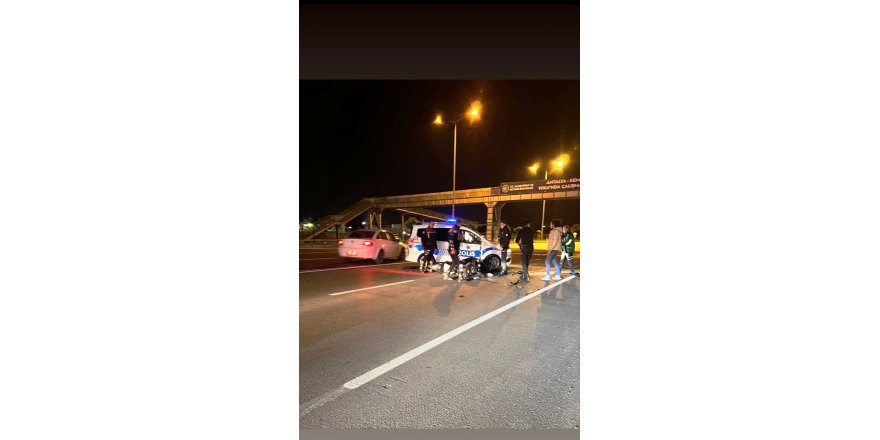 Annesine pasta almaya giderken motosikletle ekip otosuna çarpıp öldü