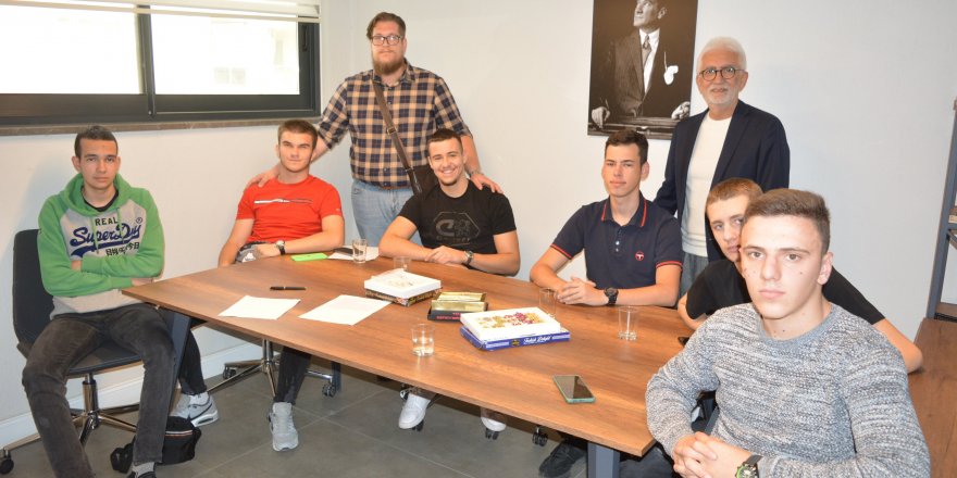 Sırp öğrenciler Manavgat'a staja geldi
