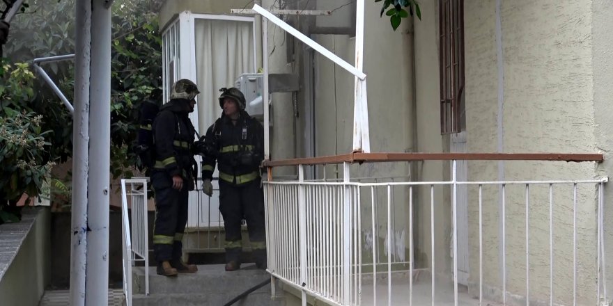 Kiracı olduğu dairede 2'nci kez yangın çıkardı