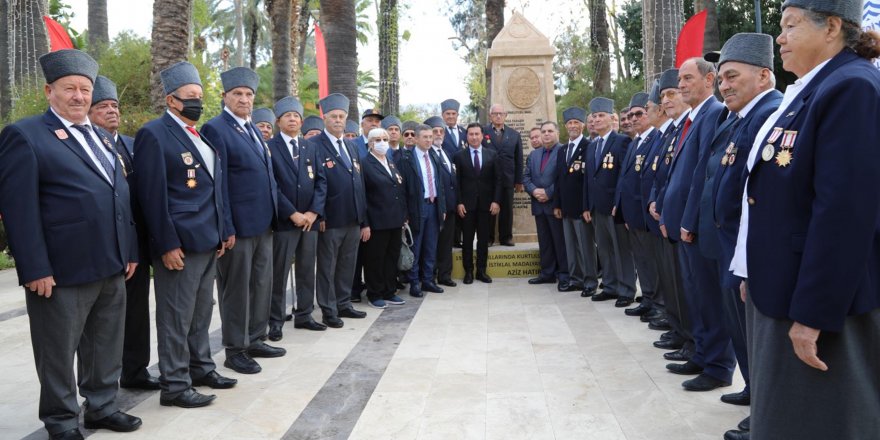 Bodrumlu Gaziler Anıtı açıldı