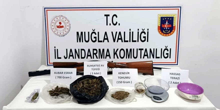Seydikemer'de uyuşturucu operasyonu: 1 gözaltı