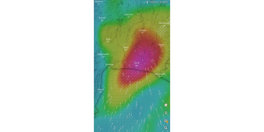 Meteoroloji’den Antalya’ya 'turuncu kod' uyarısı