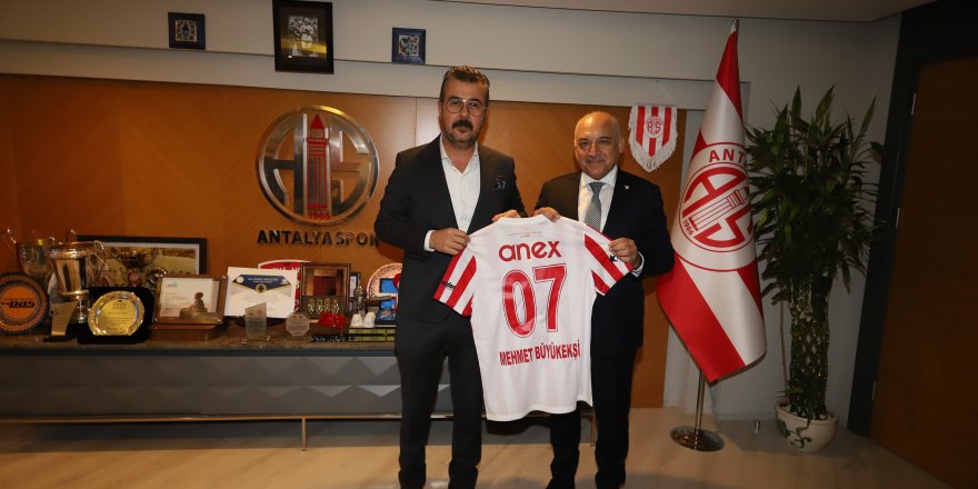 TFF Başkanı Mehmet Büyükekşi'den Antalyaspor'a ziyaret