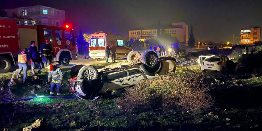Döşemealtı’nda kaza: 4 yaralı