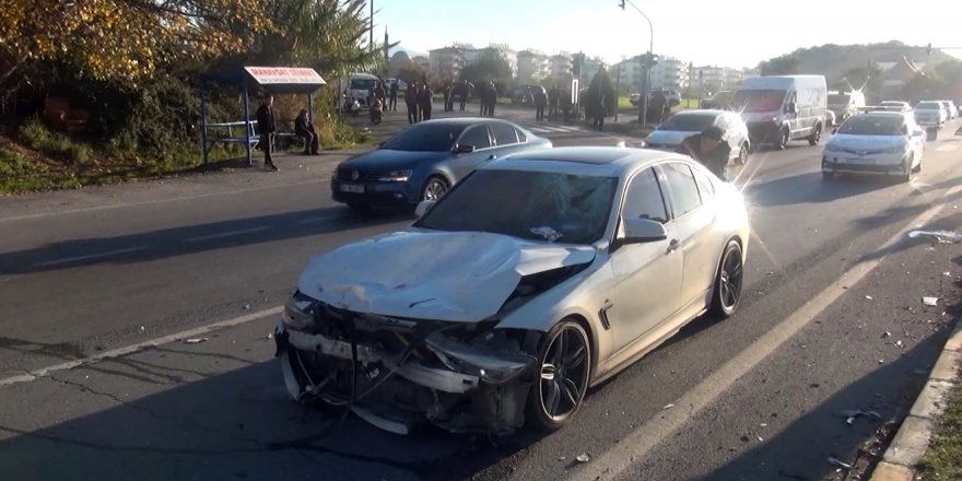 Manavgat'ta kaza: 1 yaralı