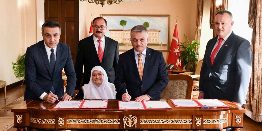 Hayırsever Sultan Efe'nin ismi ortaokulda yaşayacak