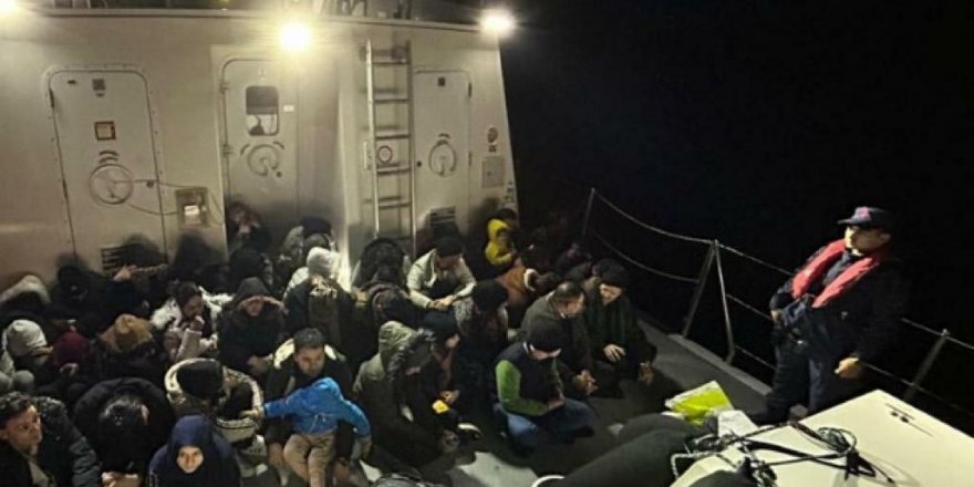 Bodrum'da 70 kaçak göçmen yakalandı, 1 organizatör tutuklandı