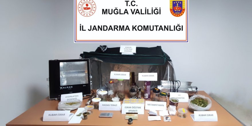 Bodrum'da uyuşturucuya 1 gözaltı
