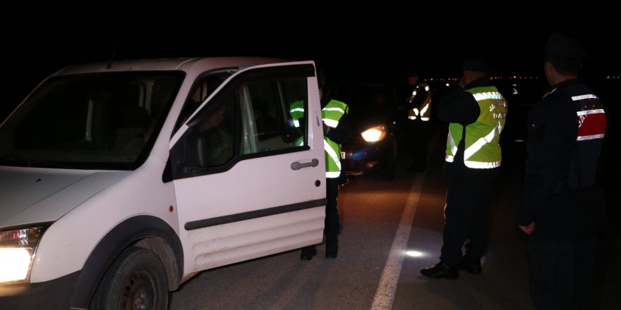 Jandarmadan yılbaşı denetimi
