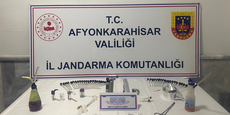 Jandarmadan uyuşturucu imalatına operasyon