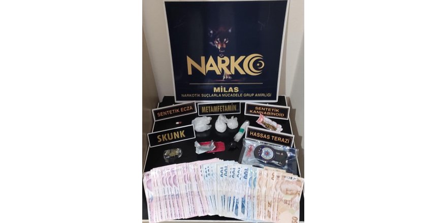Muğla'da uyuşturucu operasyonunda 4 tutuklama