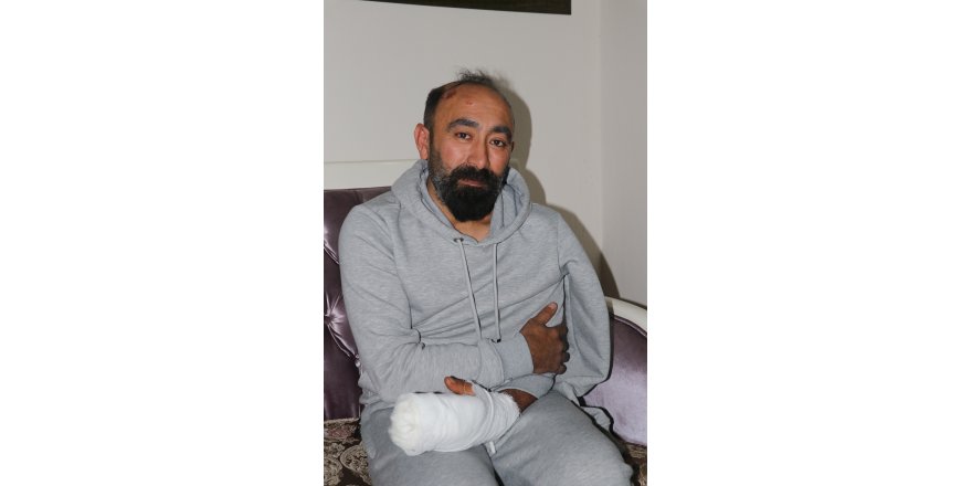 Bindiği taksinin şoförünü başına taşla vurup hastanelik etti (2)