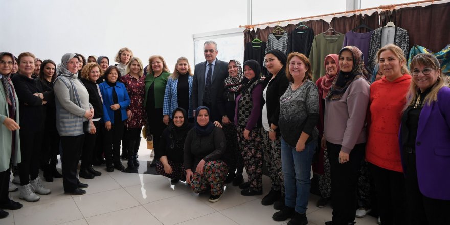 Başkan Esen, KONSEM kursiyerlerine konuk oldu