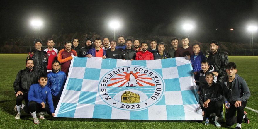 Kaş Belediye Spor ilk antrenmanını yaptı