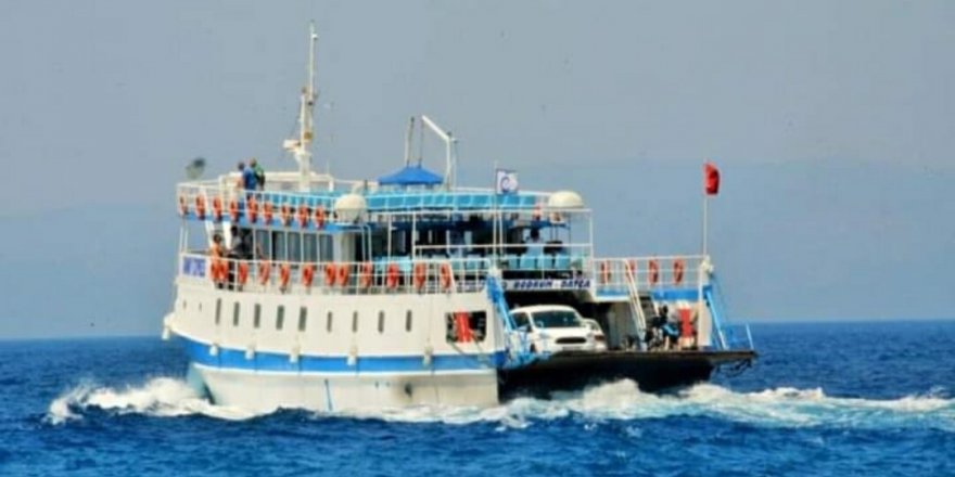 Bodrum-Datça arası feribot seferlerine fırtına engeli
