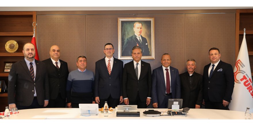 TÜRSAB Kemer BTK üyeleri, Bağlıkaya'yı ziyaret etti