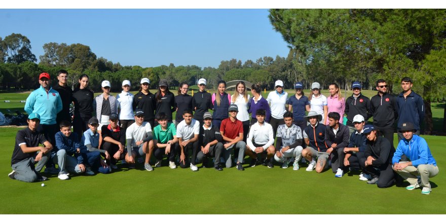 Türkiye Golf Milli Takımı'nın Antalya kampı başladı