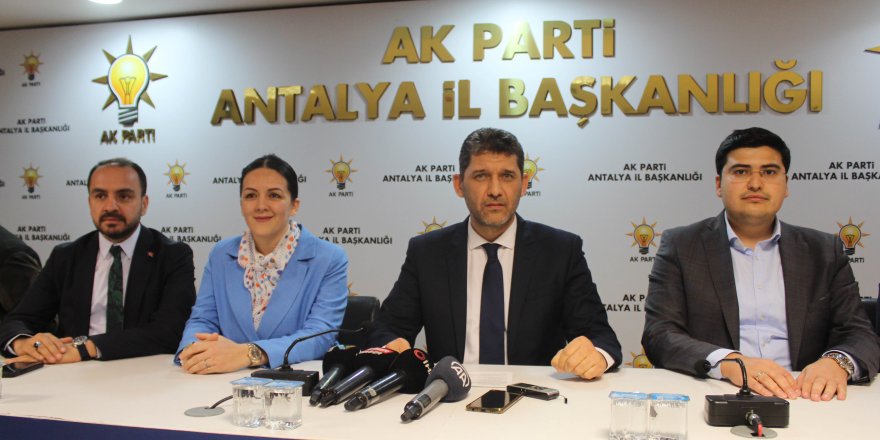 Başkan Çetin: Antalya'da partimizi birinci yapacağız