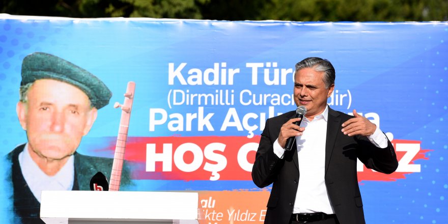 Erik dalı türküsünün sahibi Dirmilli Curacı Kadir Muratpaşa'da anılacak