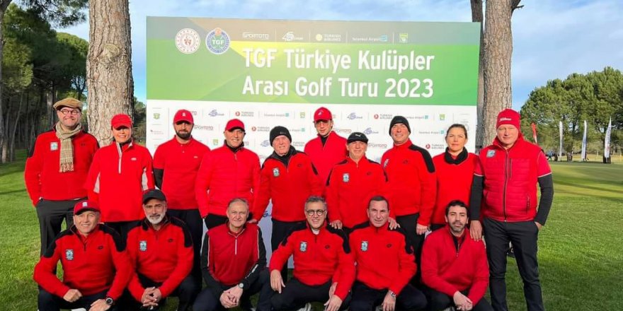 TGF Türkiye Kulüpler Arası Golf Turu'nun ilk ayağı tamamlandı