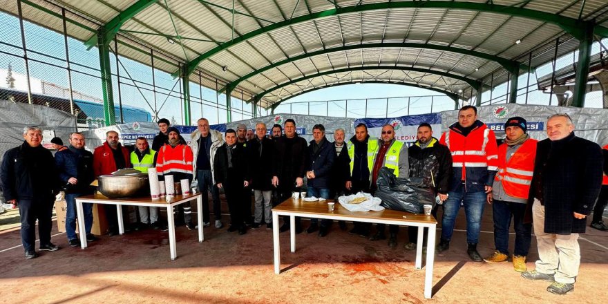 Tütüncü deprem bölgesinde