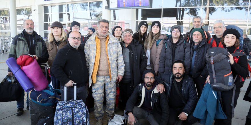 Deprem bölgesinde afetzedelere 'psikolojik ilk yardım'