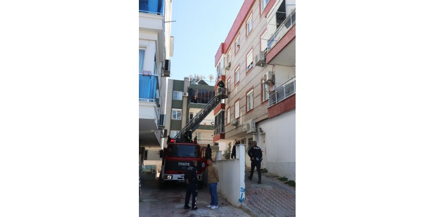 Ocakta unutulan yemek panik yarattı