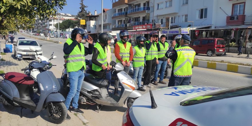 Jandarmadan trafik eğitimi