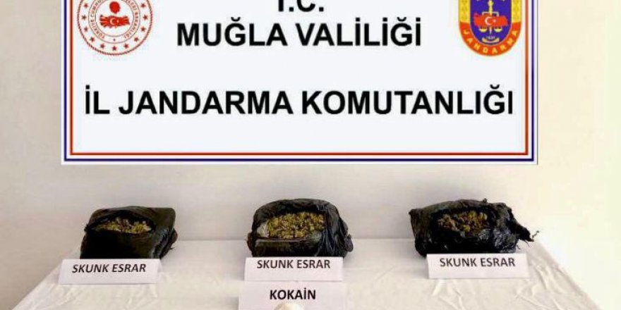 Yolcu otobüsünde uyuşturucu ele geçirildi