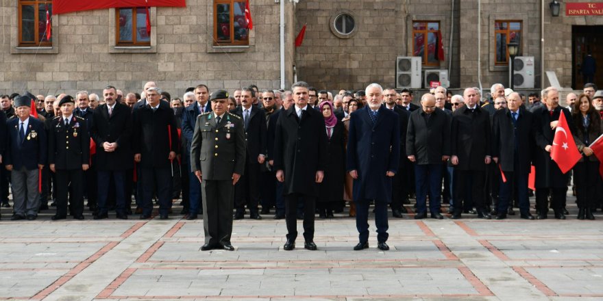 Atatürk'ün Isparta'ya gelişinin 93. yılı