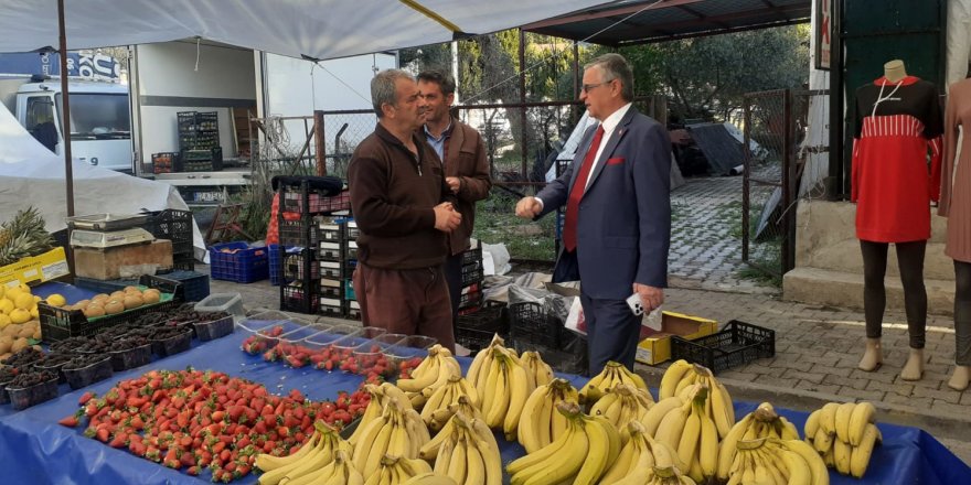 Başkan Topaloğlu, esnafla bir araya geldi