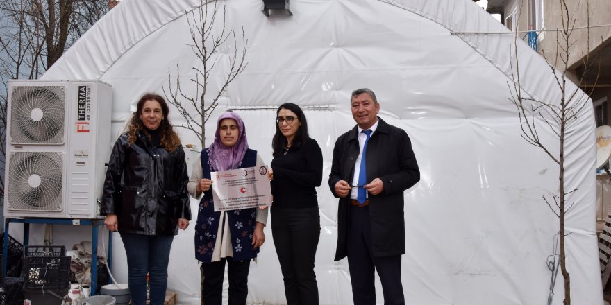 Eğirdir'de mantarhaneler üretime başladı