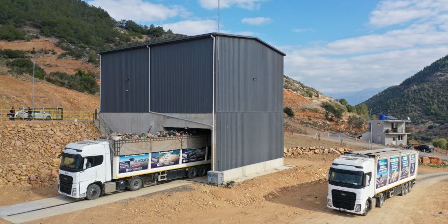 Gazipaşa'nın atıkları, 1300 haneye elektrik olacak