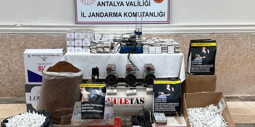 Antalya Jandarması göz açtırmıyor