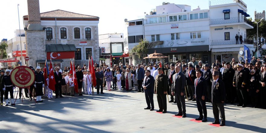 Bodrum'da Çanakkale Zaferi'nin 108'inci yılı kutlandı