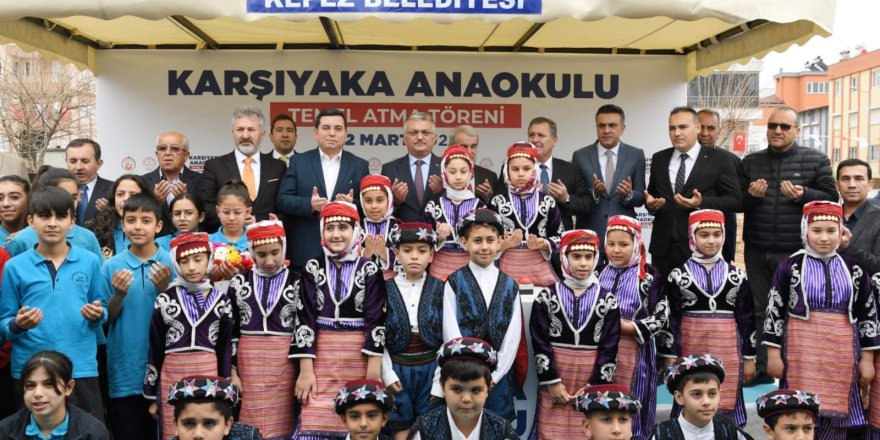 Vali Yazıcı'dan anaokulu temeli