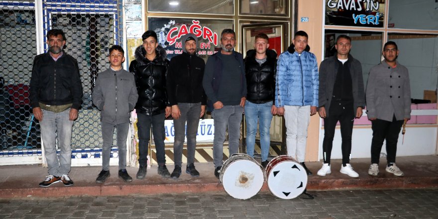 Motorize davulcuların mesaisi başladı