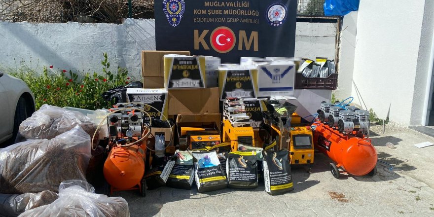 Bodrum'da suç örgütüne operasyon: 10 gözaltı