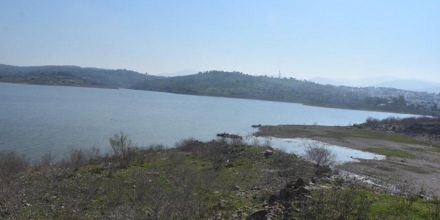 Bodrum'u besleyen barajlarda su seviyesi yüzde 50'den fazla azaldı  