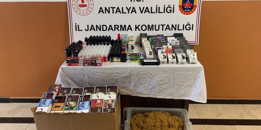 Jandarmadan elektronik sigara baskını