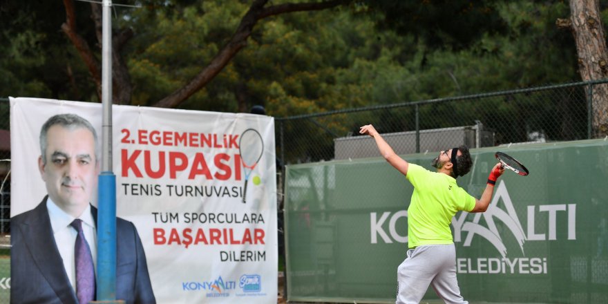 Egemenlik Kupası Tenis Turnuvası başladı